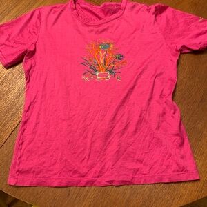 Gucci Pink Artistic Short Sleeve Tee